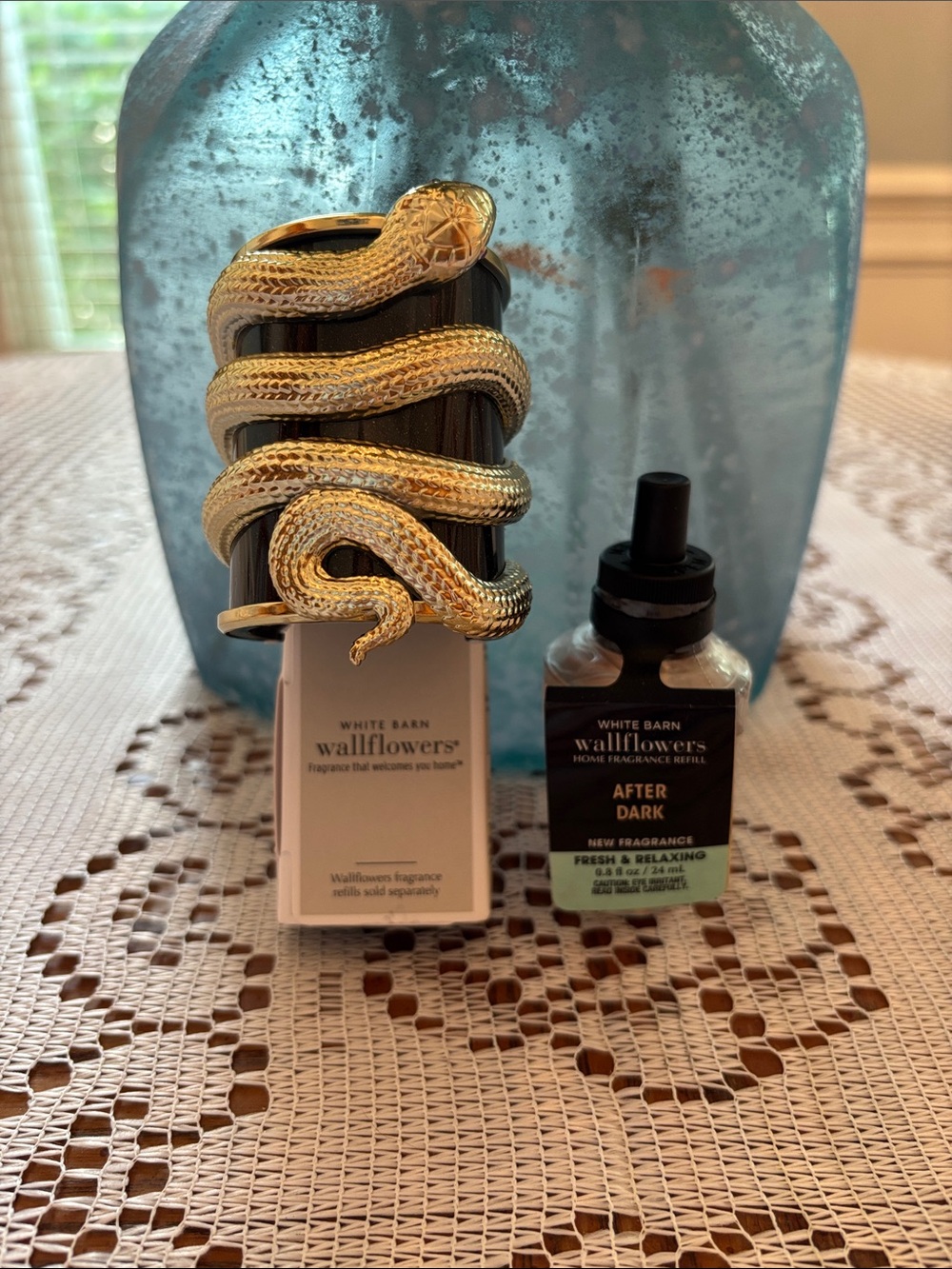 Bath & Body Works Snake Wallflower and After Dark Refill